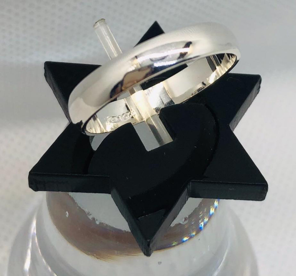 Argolla de Plata 925, 4mm