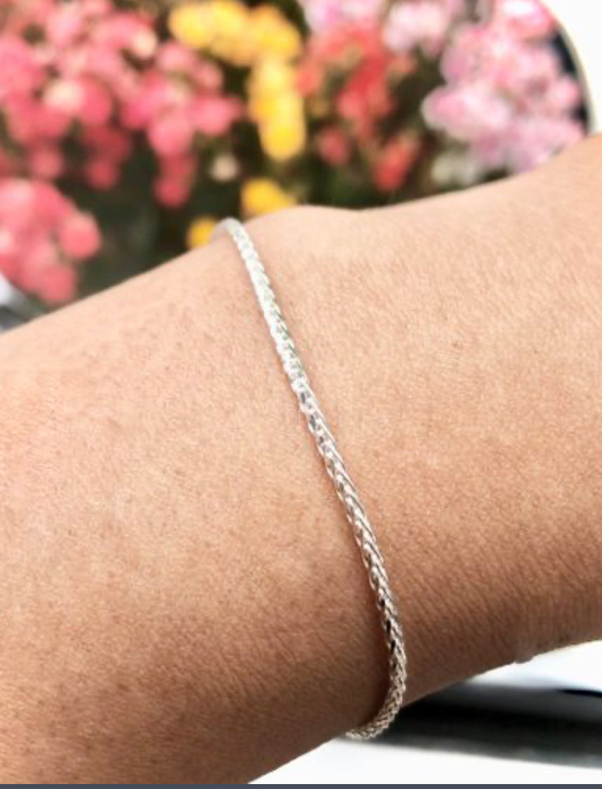 Pulsera de Plata 925 modelo Espiga