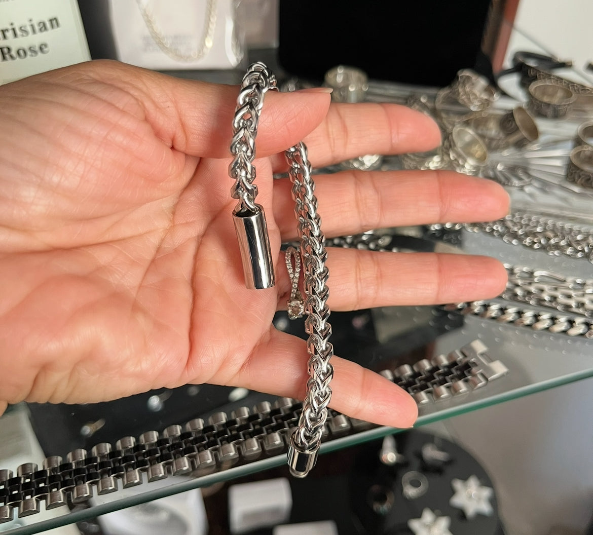 Pulsera Masculina de Acero Inoxidable