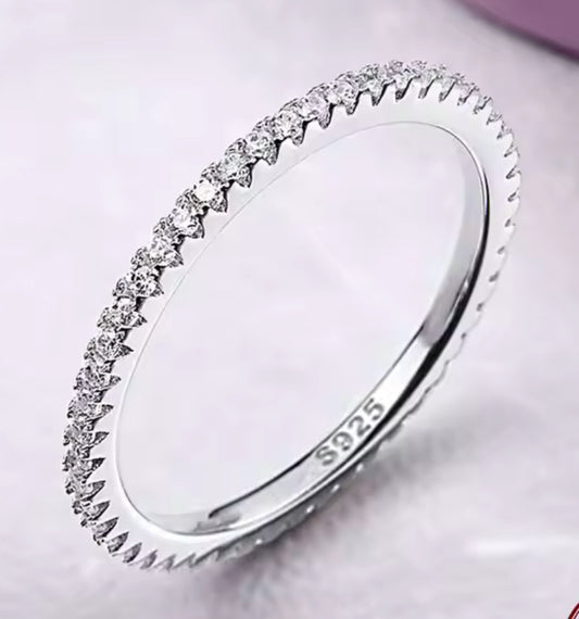 Churumbela de Plata 925 con Zirconias