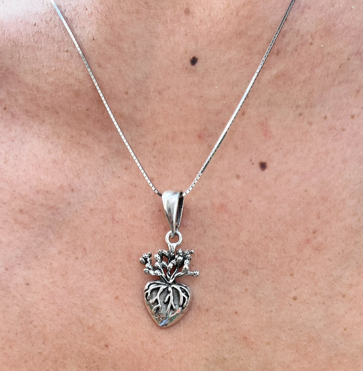 Dije de Plata 925, modelo Corazón