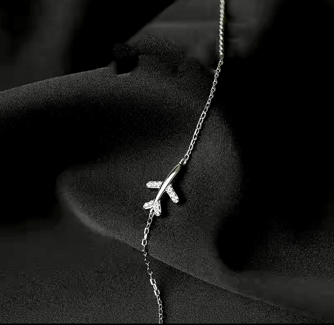 Pulsera de Plata 925 con Zirconias modelo Viajero