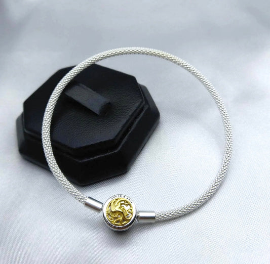 Pulsera para Dijes / Charms de Plata 925 modelo GOT