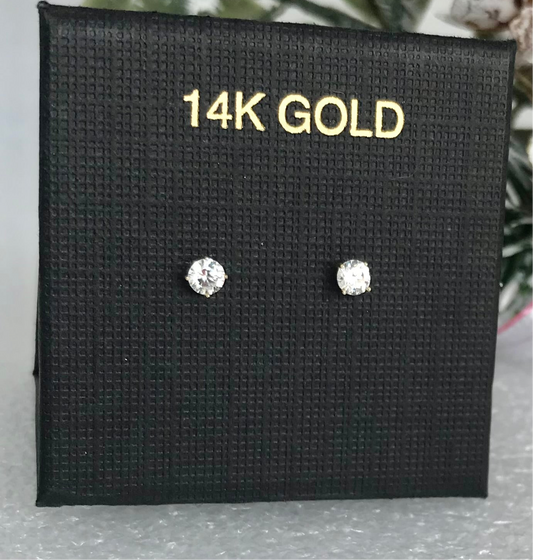 Broqueles de Oro 14k