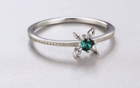 Anillo de Plata 925 con Zirconias