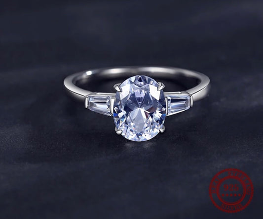 Anillo de Plata 925 con Zirconia