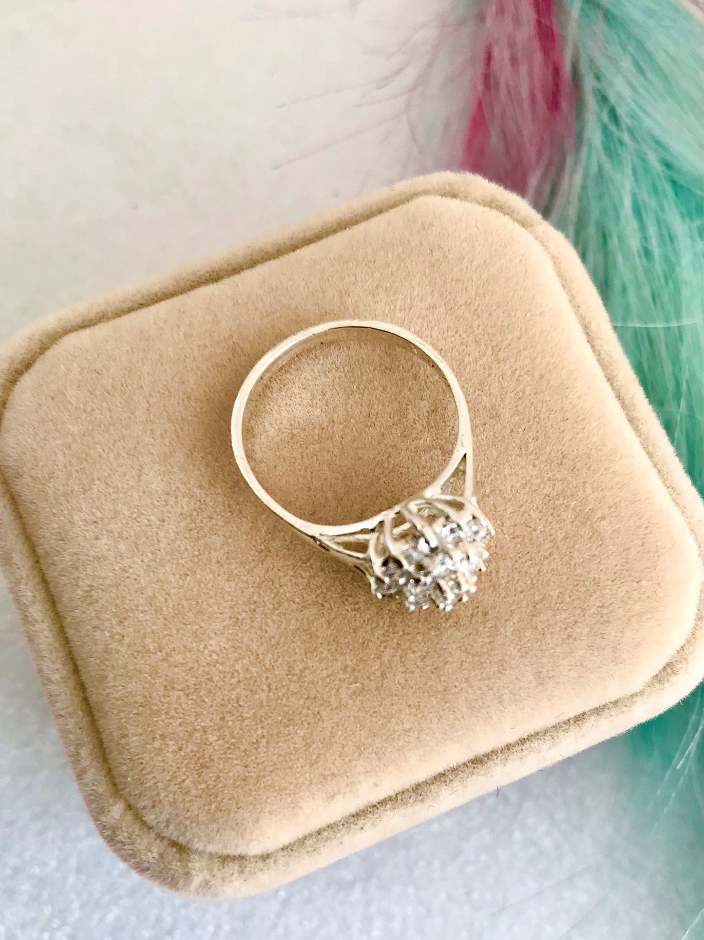 Anillo de Plata 925 con Zirconias