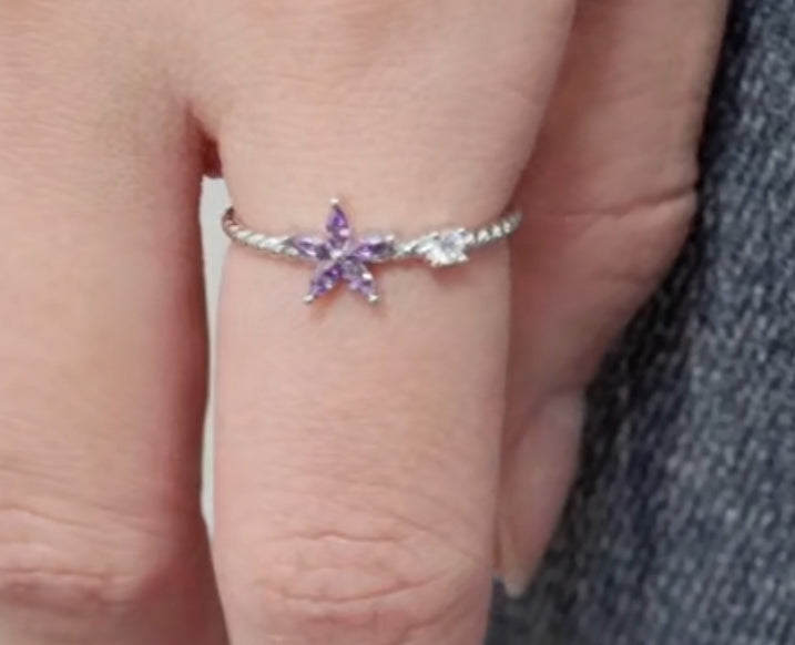 Anillo de Plata 925 con Zirconias