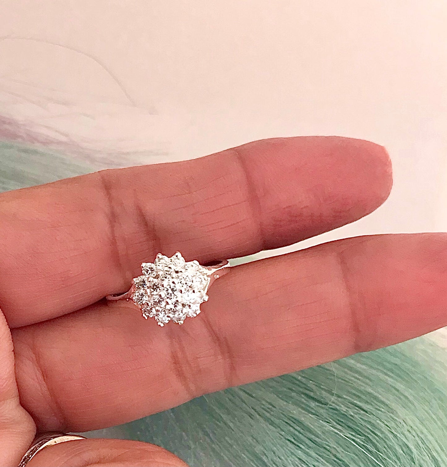 Anillo de Plata 925 con Zirconias