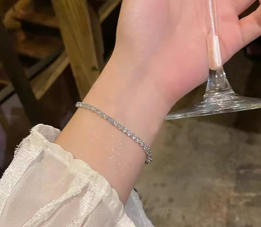 Pulsera Tennis de Plata 925 con Zirconias