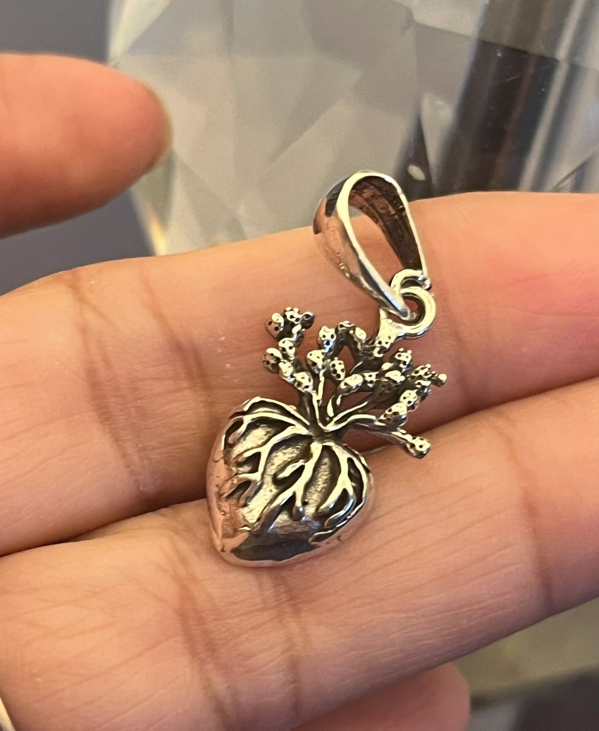 Dije de Plata 925, modelo Corazón