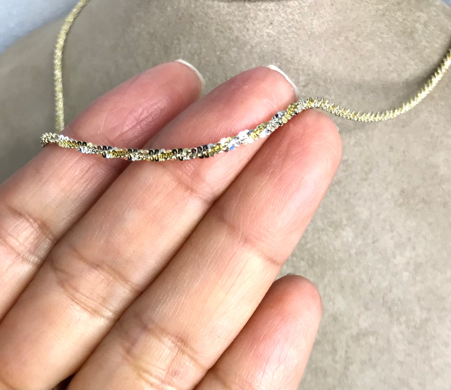 Cadena de Plata Italiana