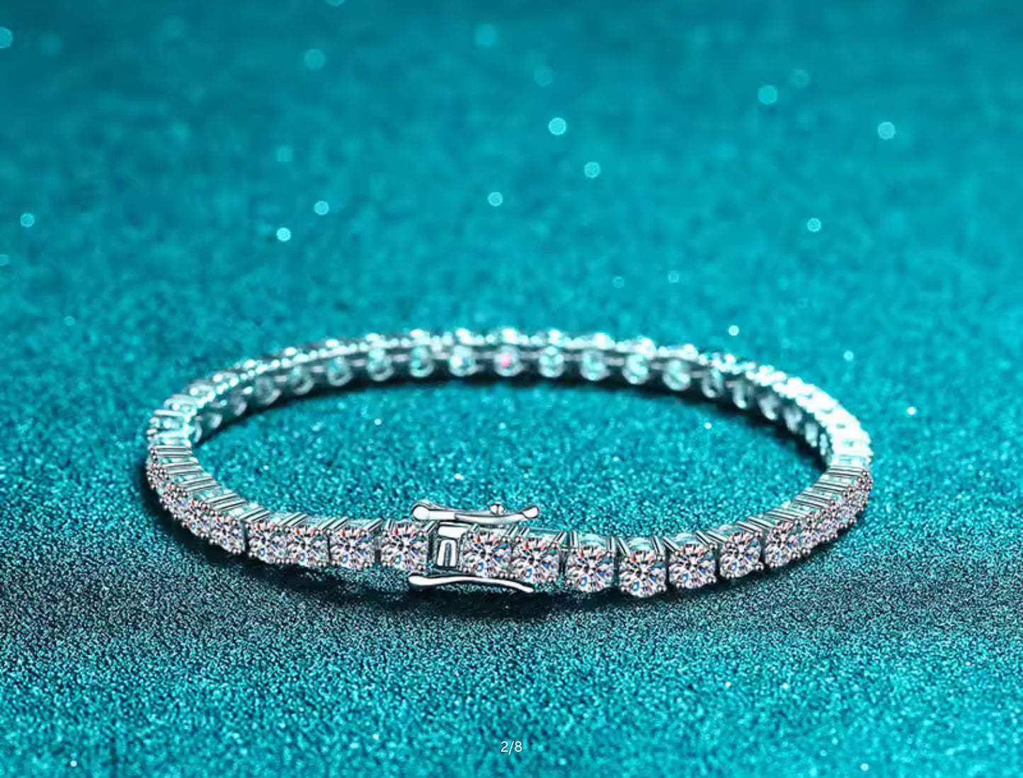 Pulsera Tennis de Plata 925 con Zirconias