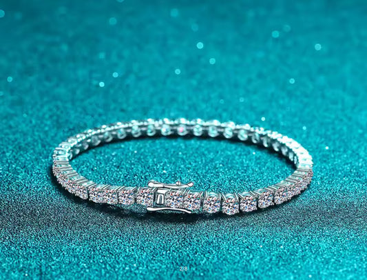 Pulsera Tennis de Plata 925 con Zirconias
