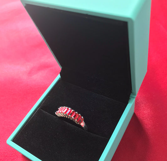 Churumbela (1/2) de Plata 925 con Zirconia