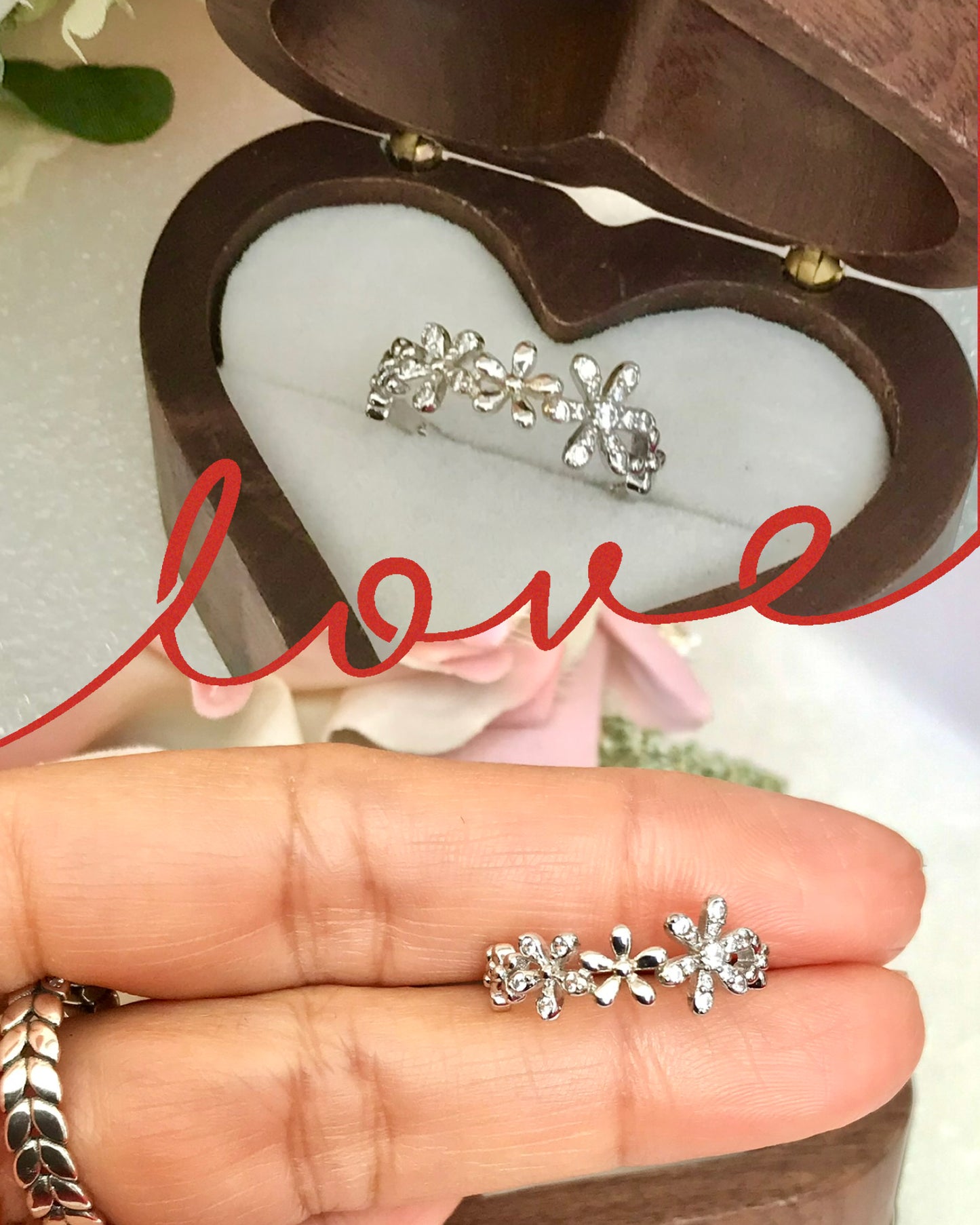 Anillo de Plata 925 con Zirconias