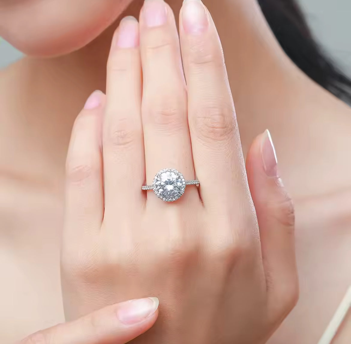 Anillo de Plata 925 con Zirconias