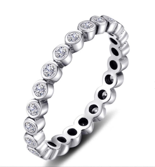 Churumbela de Plata 925 con Zirconias