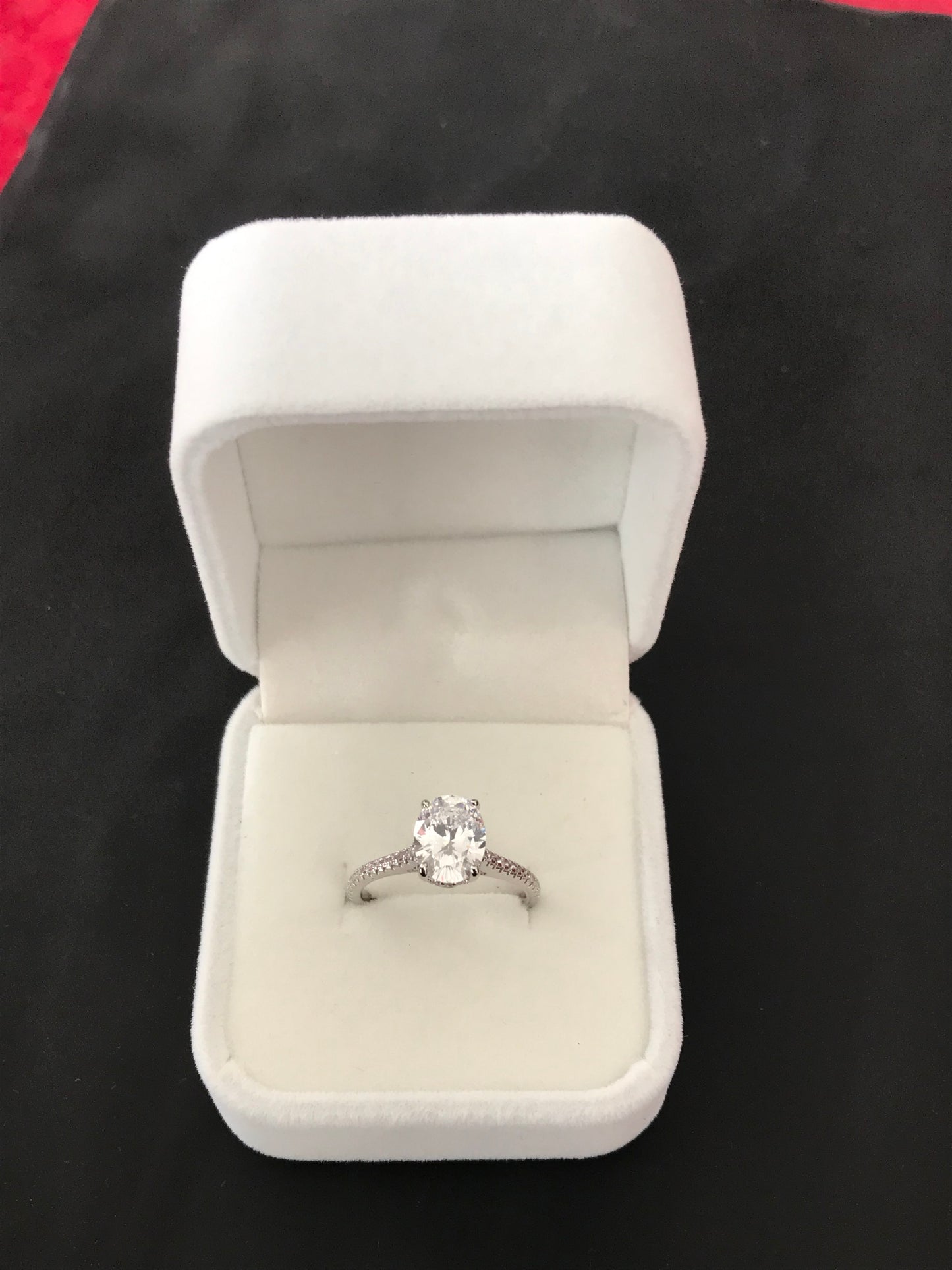 Anillo de Plata 925 con Zirconias