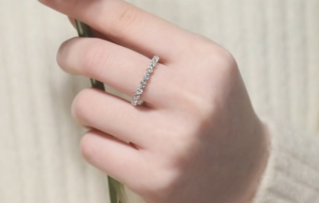 Churumbela de Plata 925 con Zirconias
