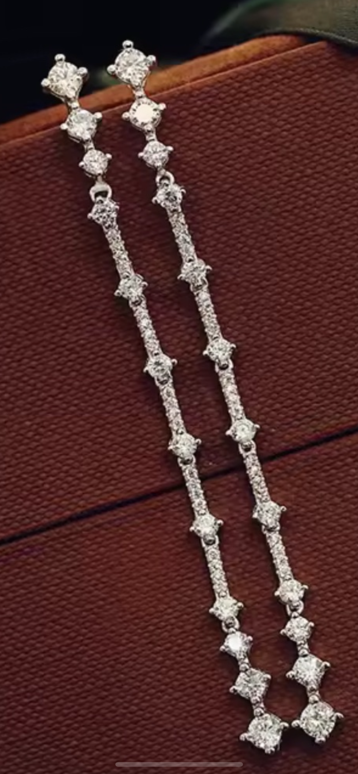 Aretes de Plata 925 con Zirconias