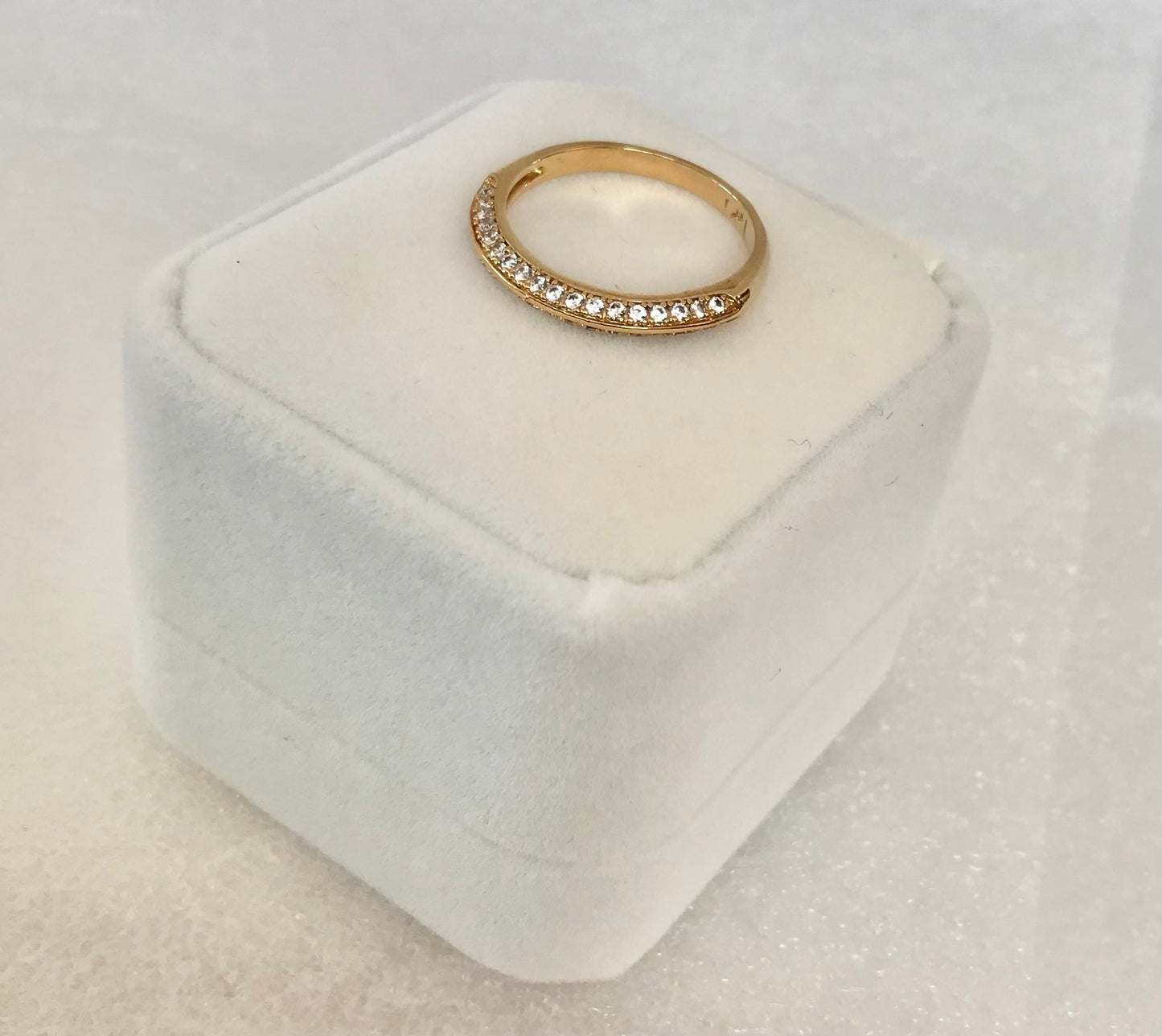 1/2 Churumbela Bañada en Oro 18k