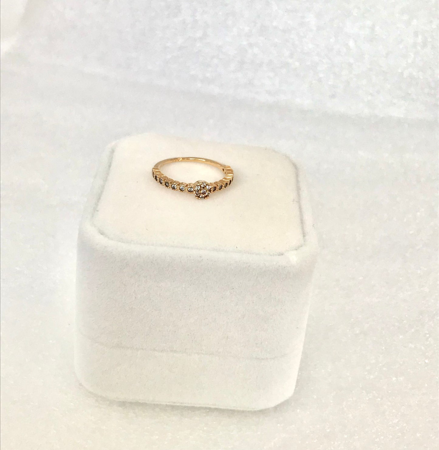 Anillo con Baño de Oro 18k