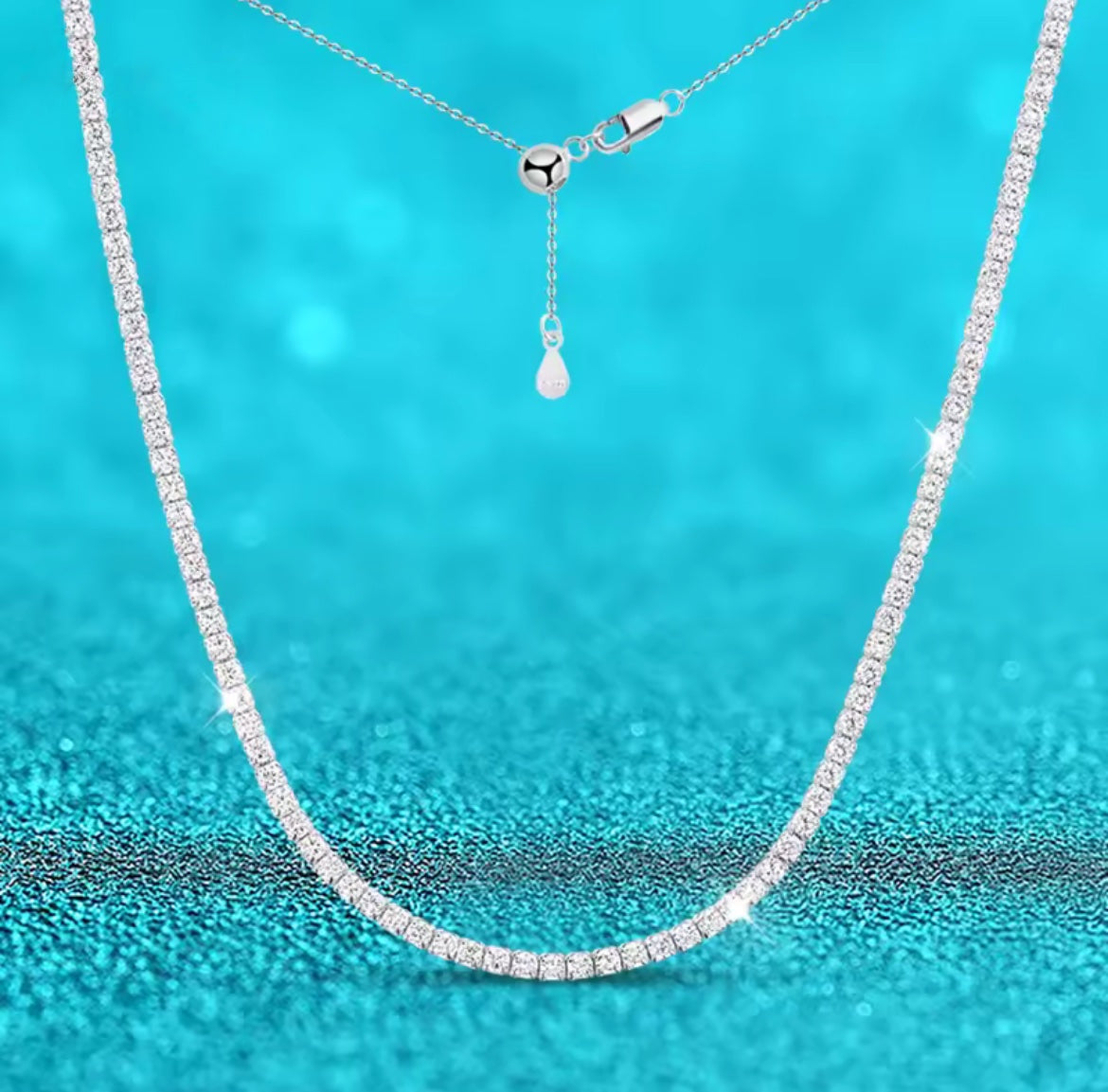 Gargantilla de Plata 925 con Zirconias