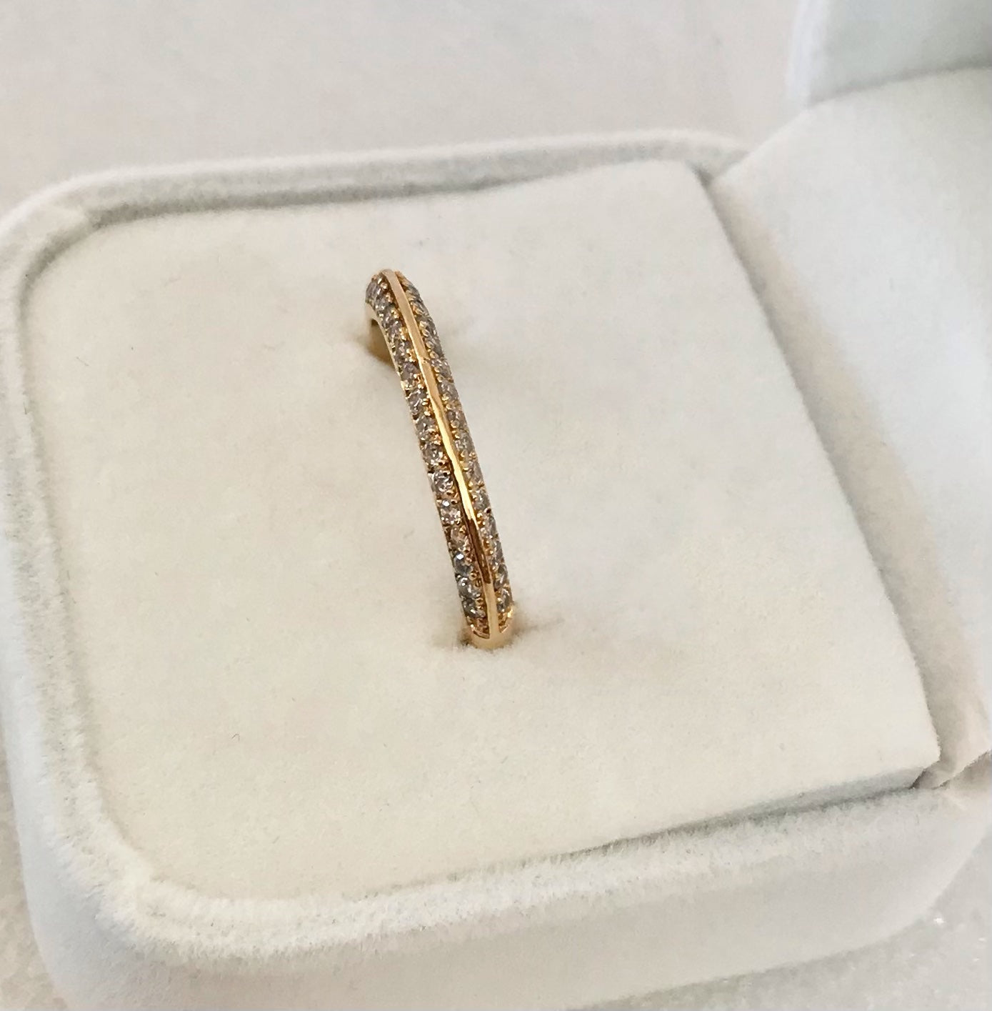 1/2 Churumbela Bañada en Oro 18k
