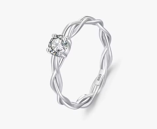 Anillo de Plata 925, modelo Infinito