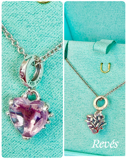 Dije / Charm con Cadena de Plata 925 Ajustable