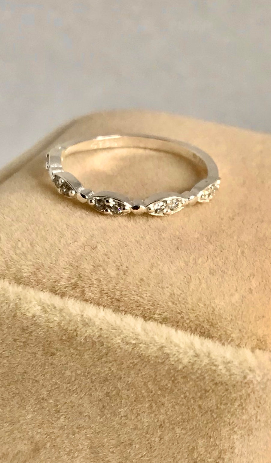 Churumbela (1/2) de Plata 925 con Zirconias