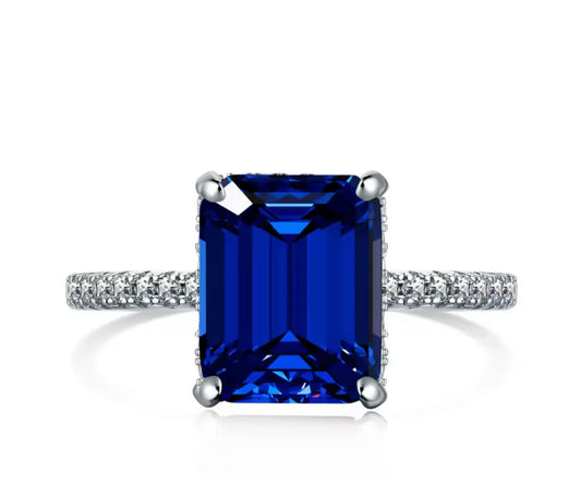 Anillo de Plata 925 con Zirconias