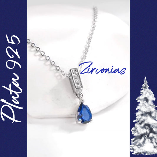 Collar de Plata 925 con Zirconias