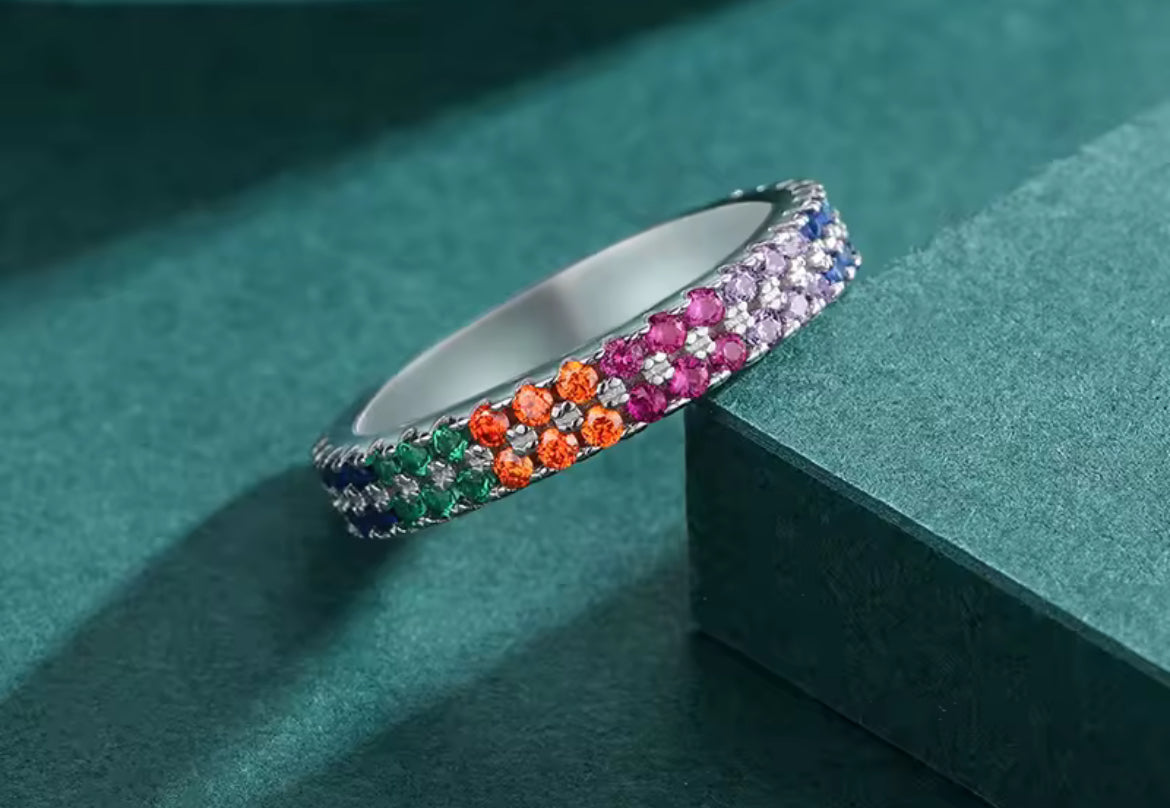 Churumbela de Plata 925 con Zirconias