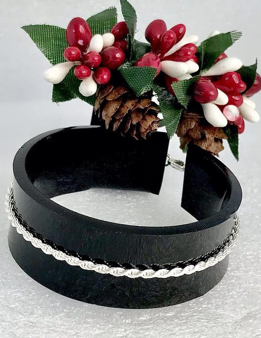 Pulsera de Plata 925, Italiana, modelo Torsal