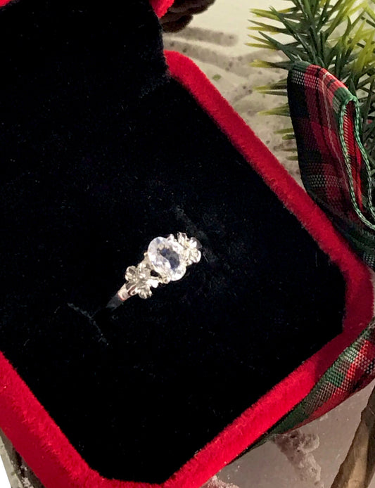 Anillo de Plata 925 con Zirconias