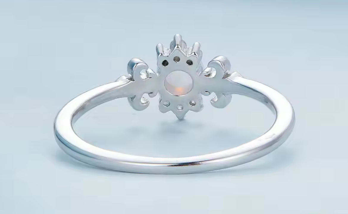 Anillo de Plata 925 con Ópalo