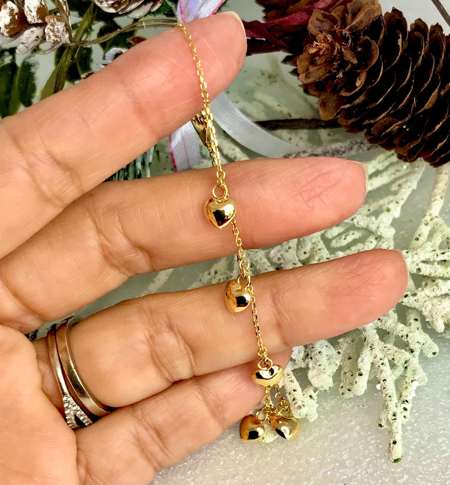 Pulsera de Plata 925 bañada en Oro 14k