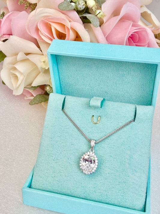 Dije con Cadena de Plata 925, estilo Espiga
