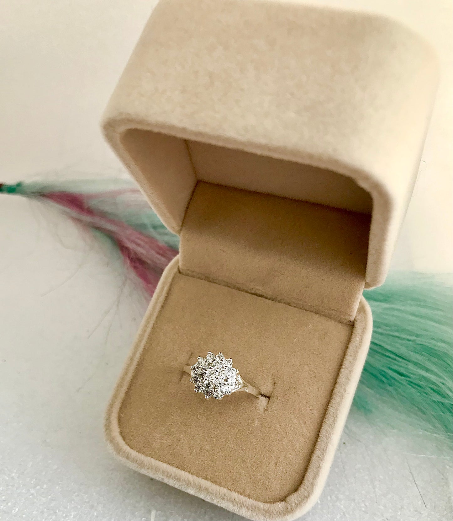 Anillo de Plata 925 con Zirconias