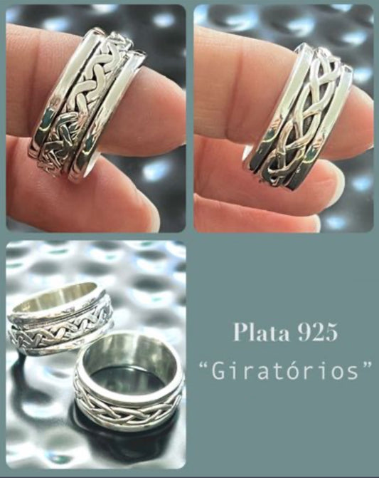 Plata 925, modelo Giratorio