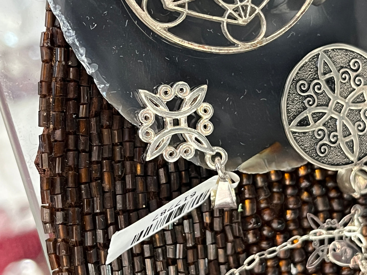 Dije de Plata 925, modelo Nudo de Bruja