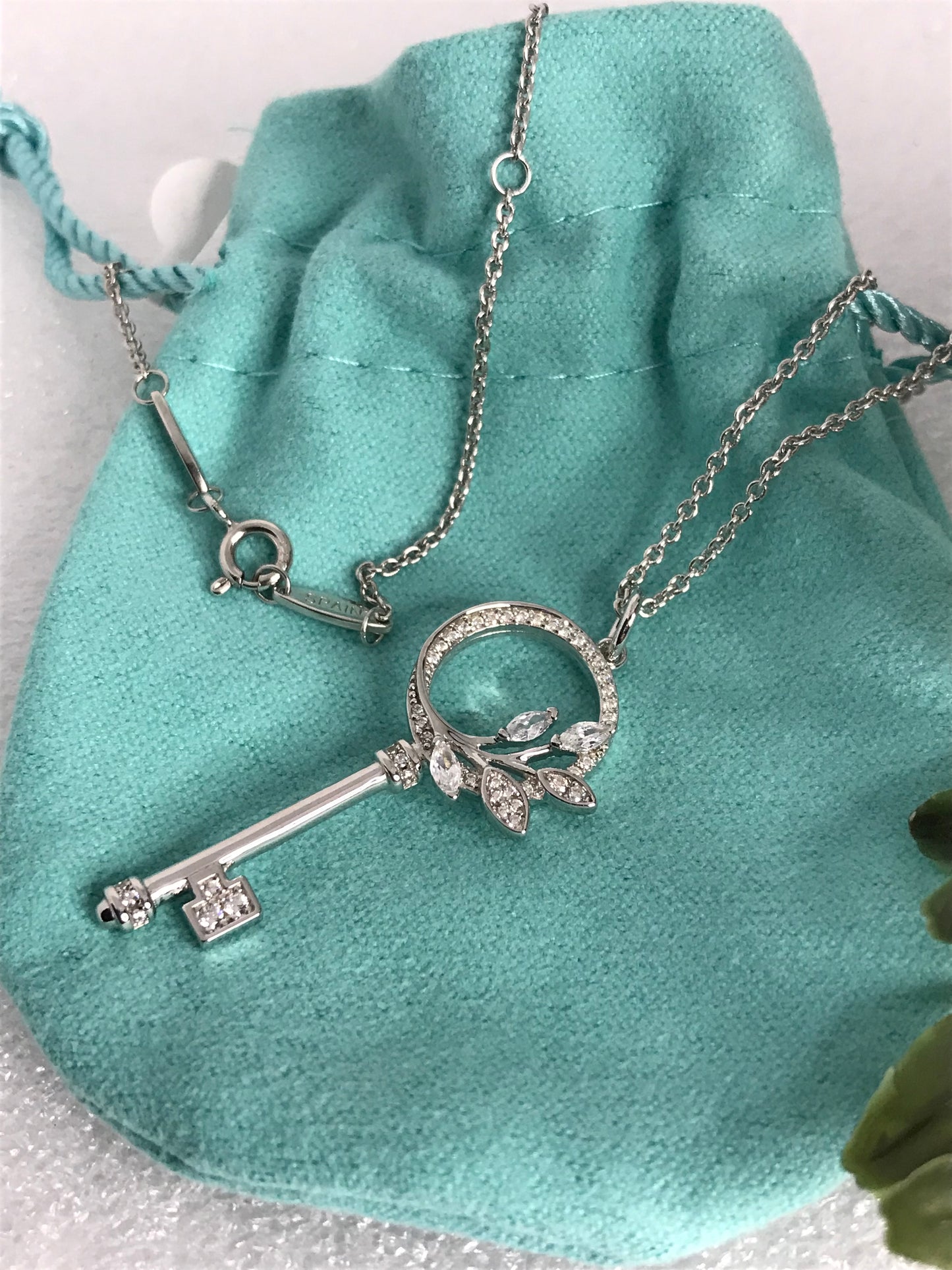 Fina Cadena con Dije modelo “Llave”