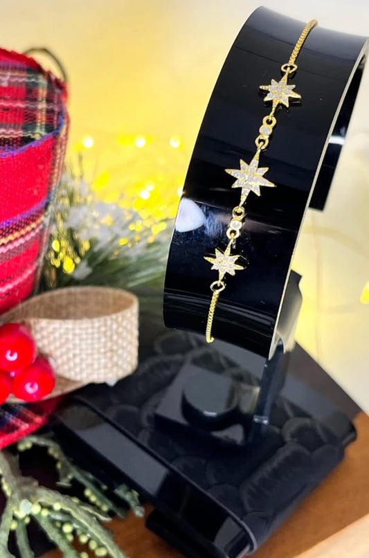 Pulsera de Plata 925 bañada en Oro de 14k