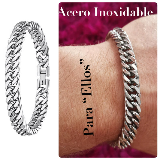 Pulsera Másculina de Acero Inoxidable