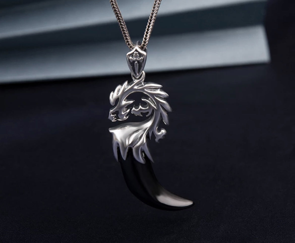 Dije de Onix Natural con Plata 925