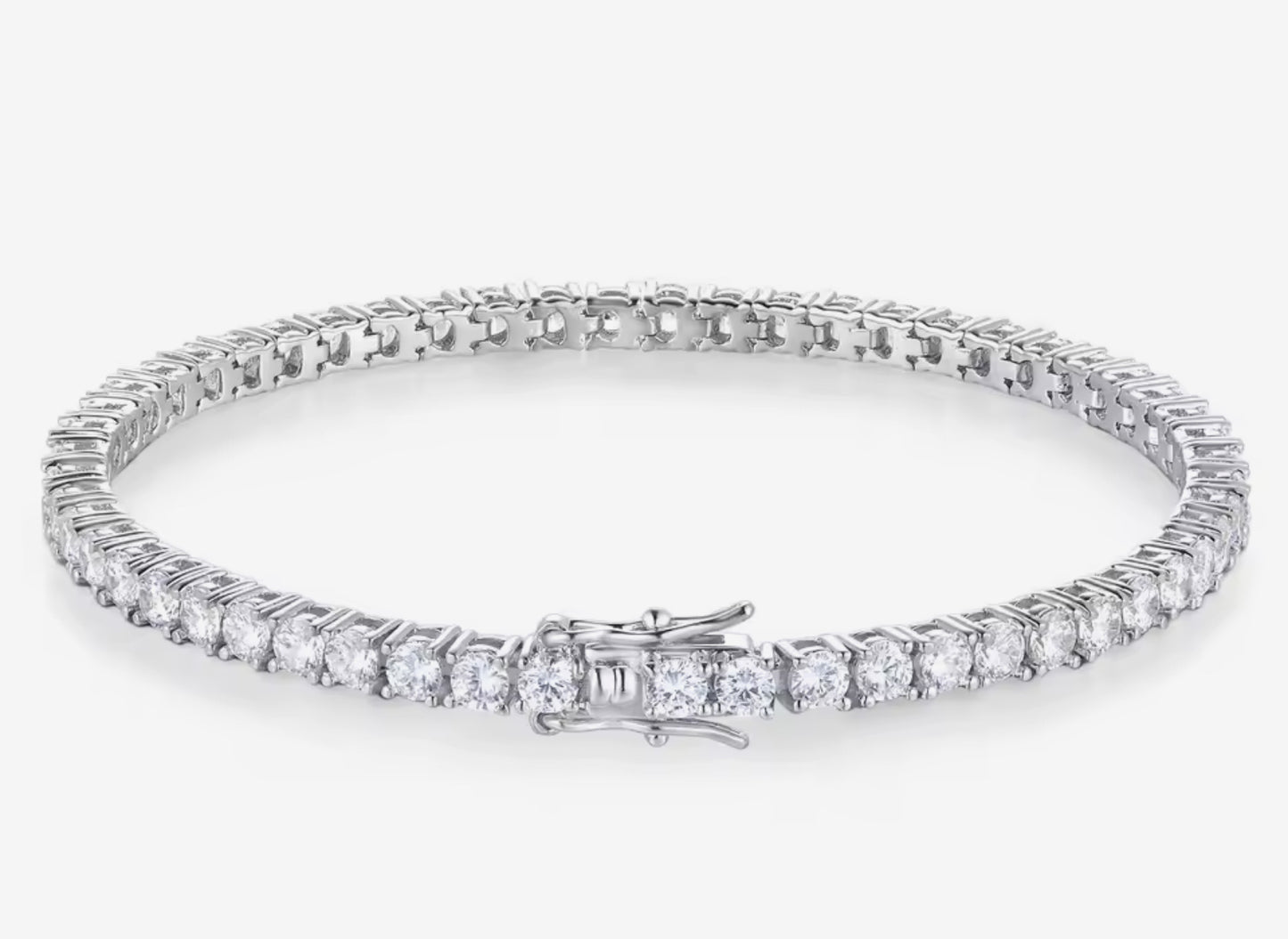 Pulsera Tennis de Plata 925 con Zirconias