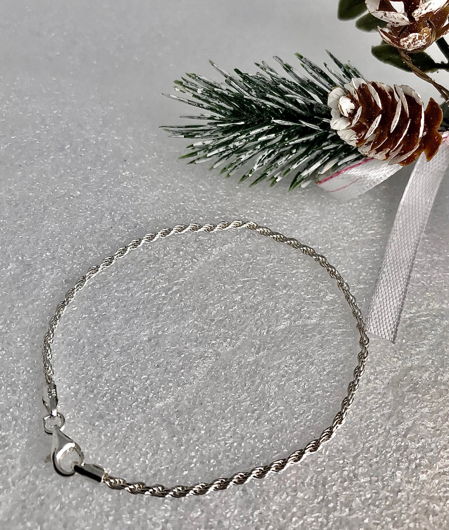 Pulsera de Plata 925, Italiana, modelo Torsal