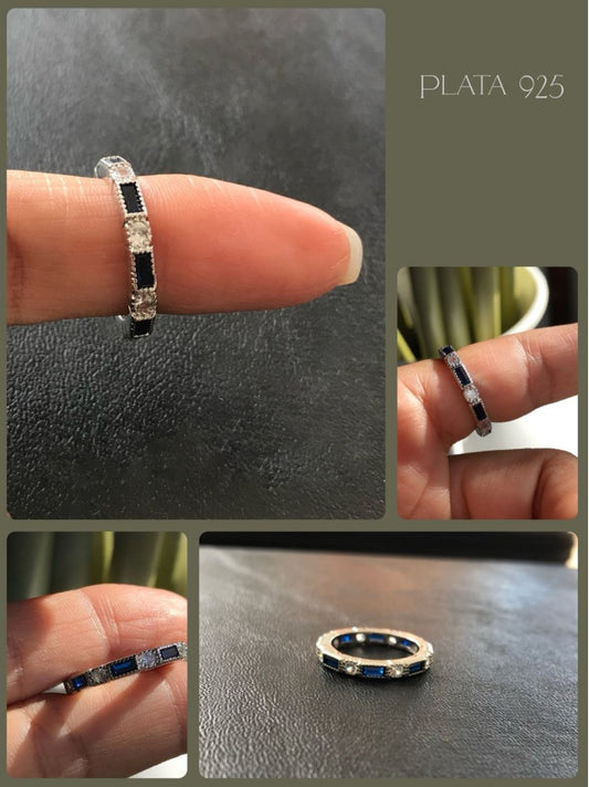 Churumbela de Plata 925 con Zirconias